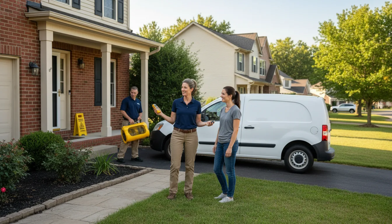 Residential water damage restoration in Donnelly, ID